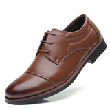 Wenzhou Men's Leather Shoes Plus Size - Dazpy