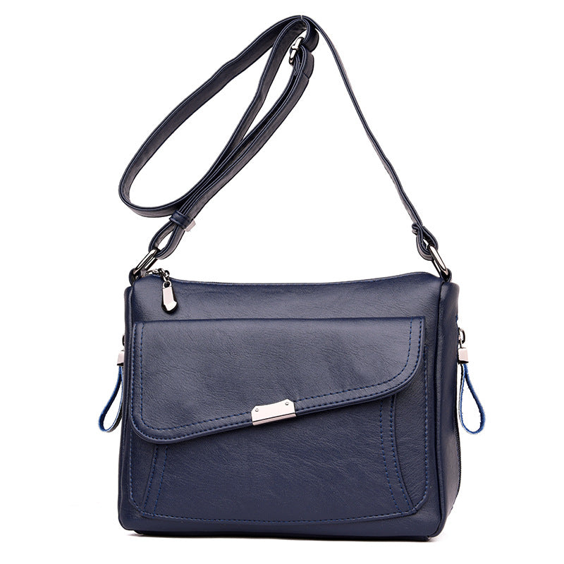 Small Bag Middle-aged Mother Bag Shoulder Messenger Bag - Dazpy