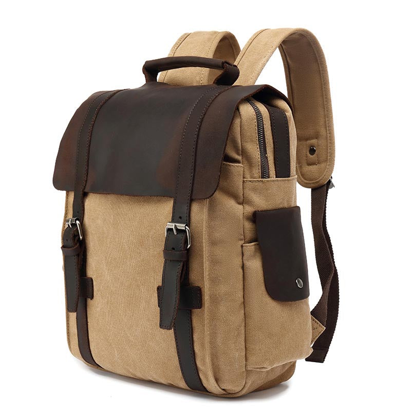 Fashion Outdoor Travel Bag Canvas Backpack - Dazpy