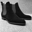 Men's Short Boots Vintage High-top Leather Shoes Martin Boots - Dazpy