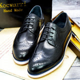 European And American Casual Business Flat Leather Shoes Leather Men's Shoes - Dazpy