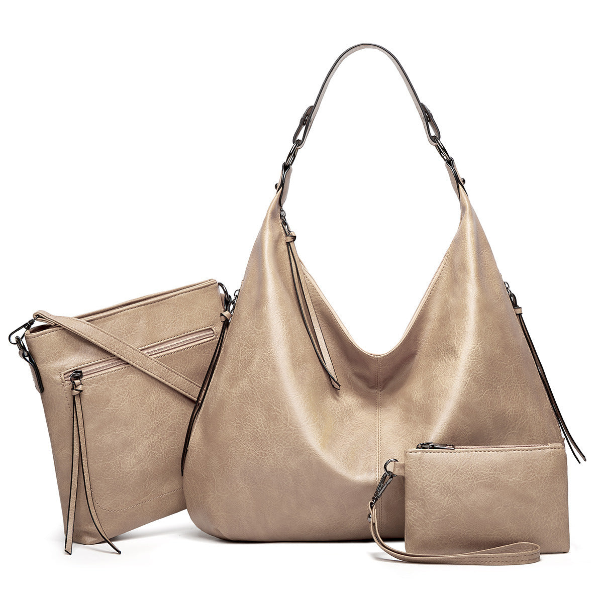 Three-piece One-shoulder Messenger Handbag - Dazpy