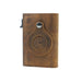 Automatic Pop-up Credit Card Case Vintage Style Leather Wallet - Dazpy