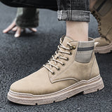 DroKorean Style Trendy High-top Men's Shoes - Dazpy