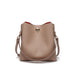 Solid Color Fashion Trend Ladies Messenger Bucket Bag - Dazpy