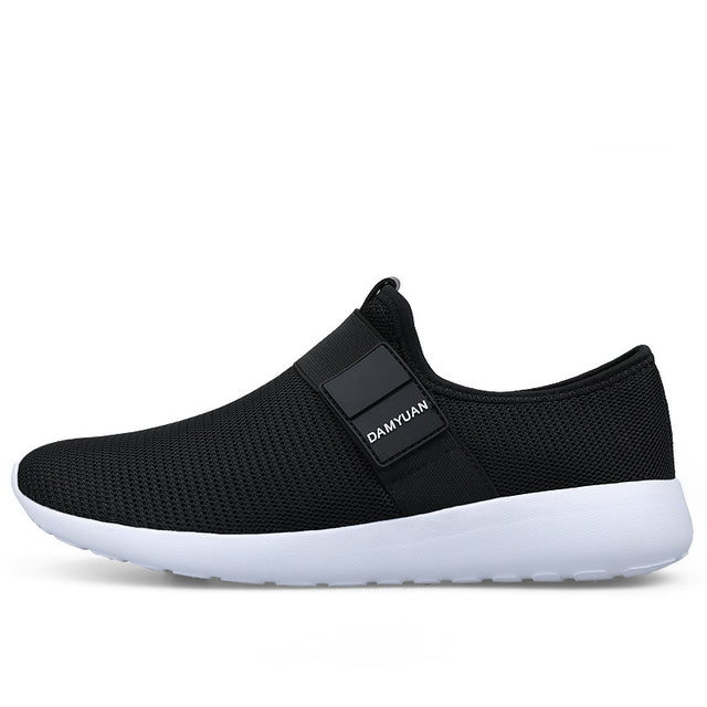 Trendy Casual Mesh Breathable Sports Casual Shoes Men's Shoes Fashion Student One-legged Lazy Shoes - Dazpy