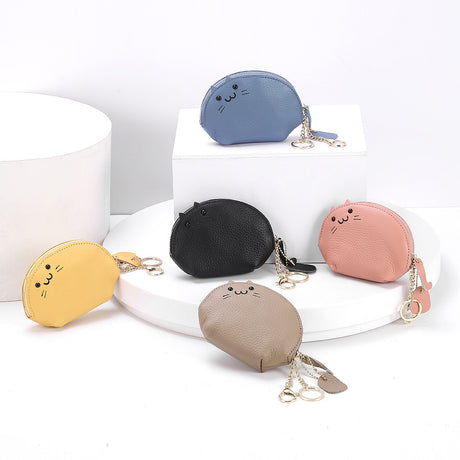 Creative Leather Small Change Female Key Case - Dazpy