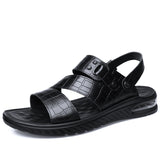 New Summer Cowhide Beach Shoes For Men - Dazpy