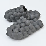 Outer Wear Creative Herringbone Baotou Thick-soled Bathroom Slippers - Dazpy